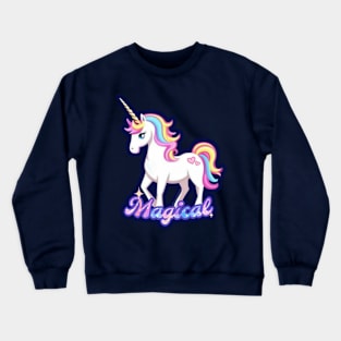 Magical Unicorn Crewneck Sweatshirt